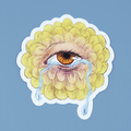 Flower Eye Vinyl Sticker