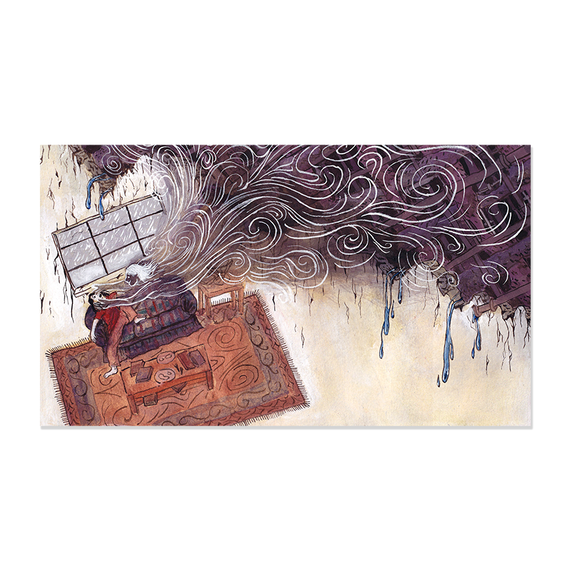 Hole in the Ceiling #1 Print